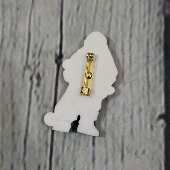 1998 HALLMARK SANTA NICK'S WISH LIST BROOCH - Picture 5 of 6